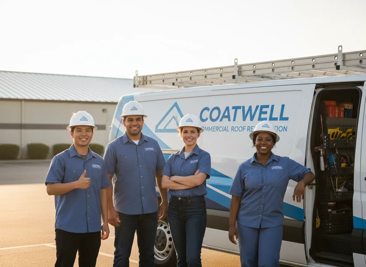 Commercial roof coating company in Groveland, NY